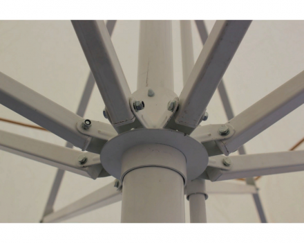 Зонт квадратный телескопический 4х4 м (8 спиц)